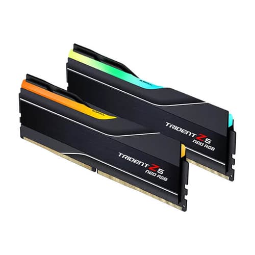 G.Skill Trident Z5 Neo RGB 64GB (32GBx2) DDR5 6000MHz Desktop RAM (Matte Black)